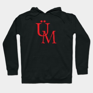 U M Ubermensch Superhuman Overman Symbol Acronym Nietzsche Hoodie